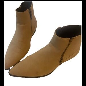 ASOS Men's Tan Zip-Up Boots